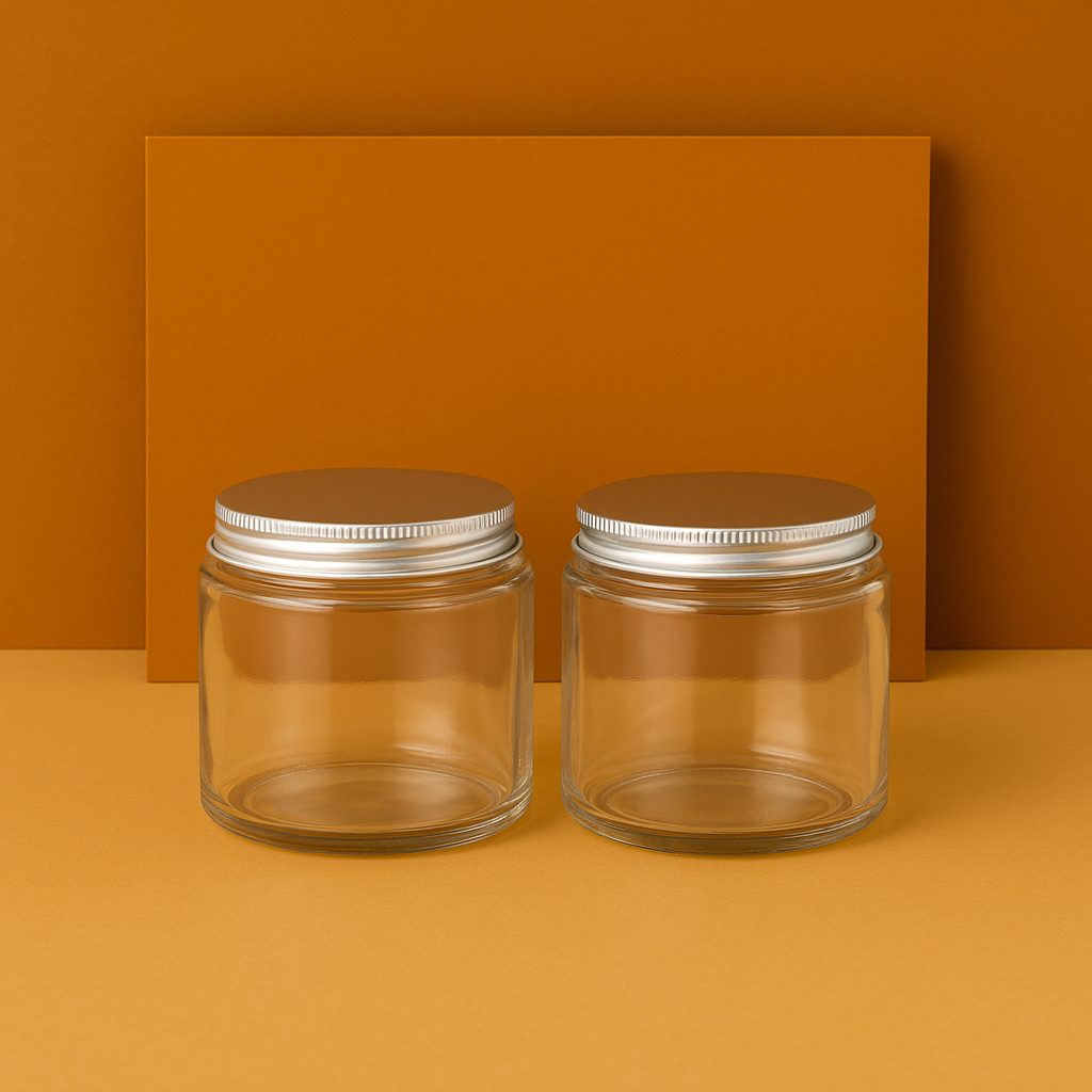 Clear Jar 250ml – Pack of 2, 6, or 12 Jars