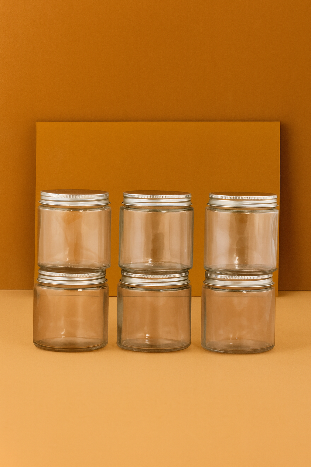 Clear Jar 250ml – Pack of 2, 6, or 12 Jars