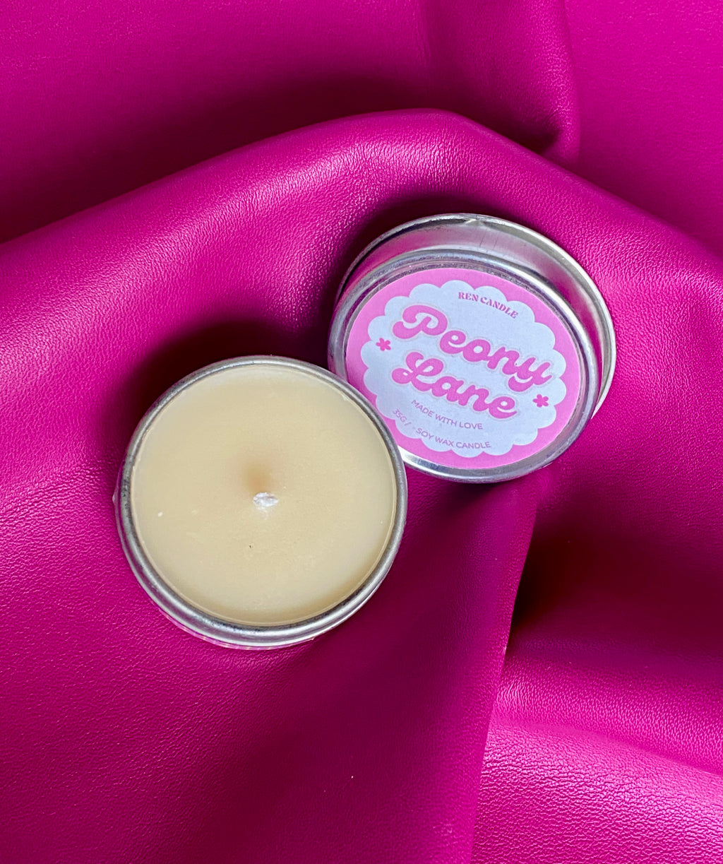 Tin Candle Gift Box