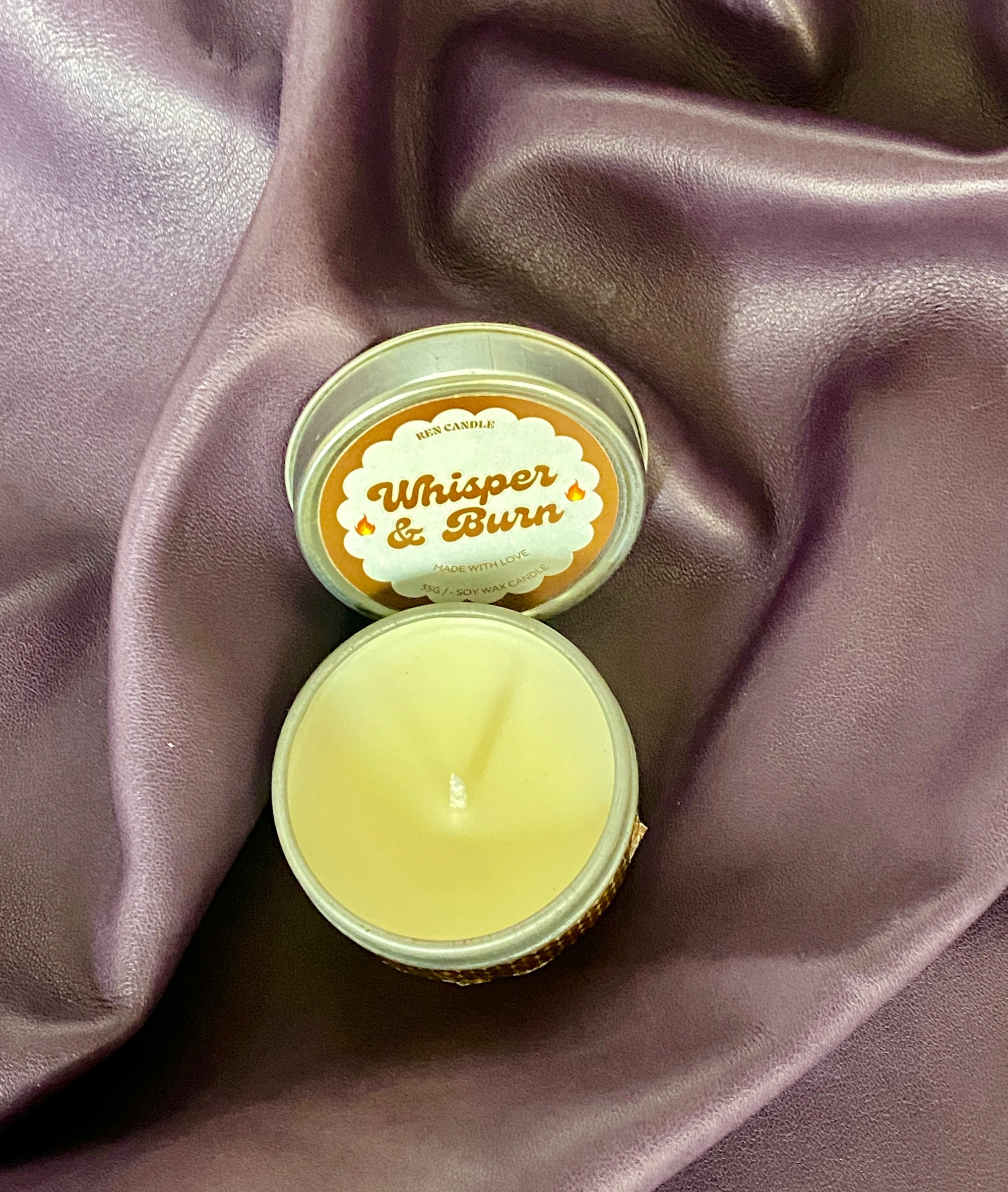 Tin Candle Gift Box