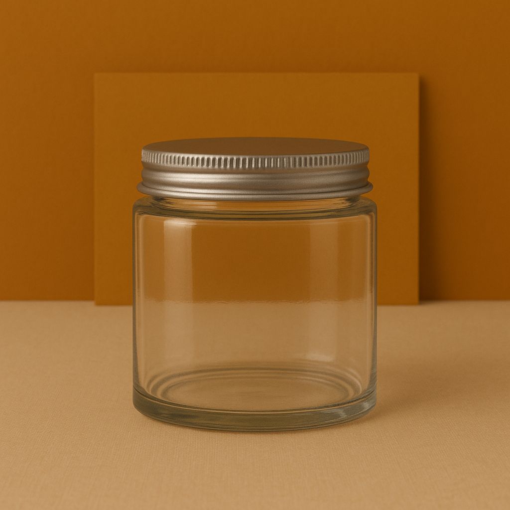 Clear Jar 250ml – Pack of 2, 6, or 12 Jars