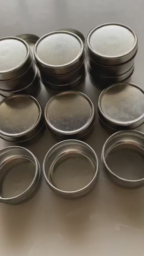 Mini Tin Jar 40ml – Pack of 2, 6, or 12 Jars