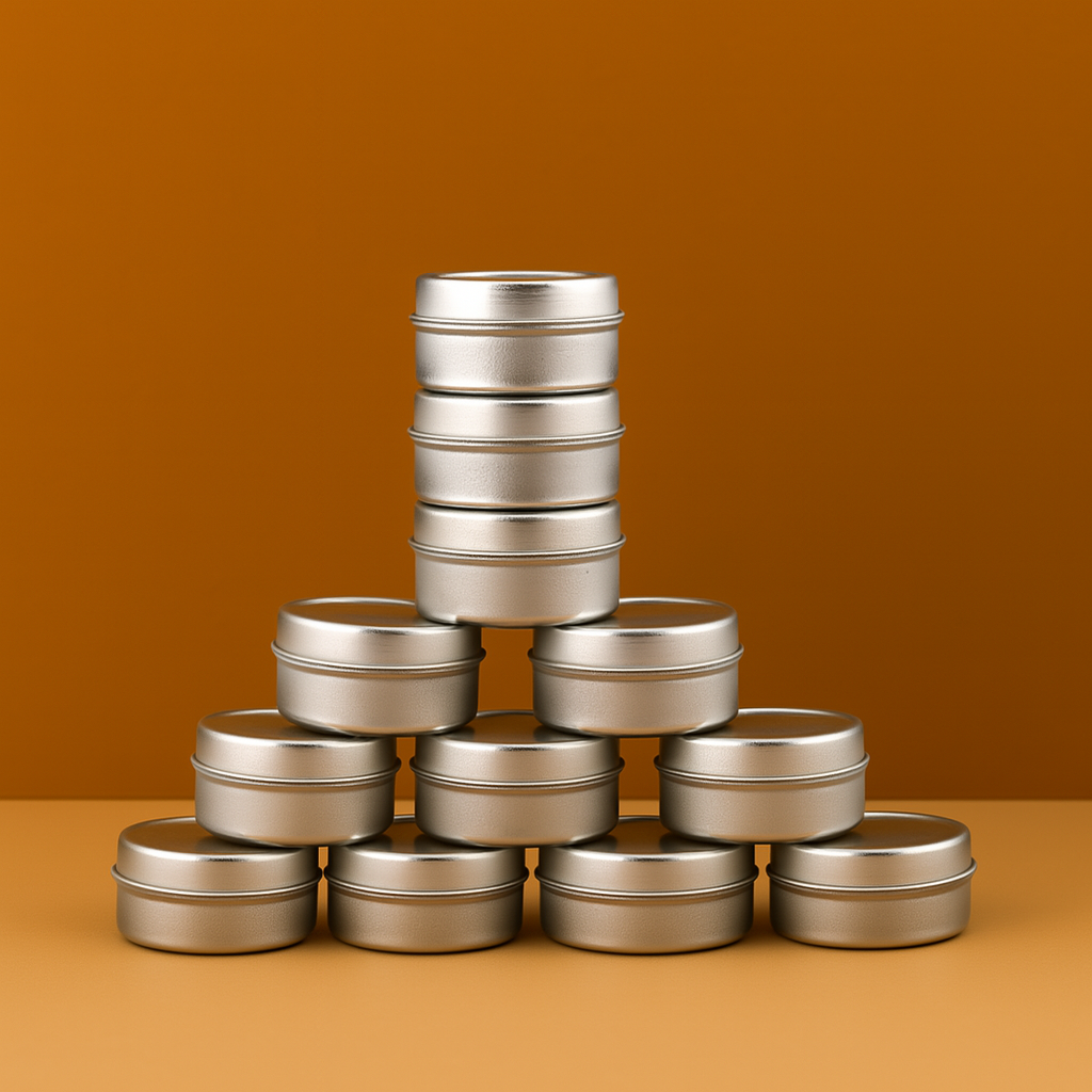 Mini Tin Jar 40ml – Pack of 2, 6, or 12 Jars