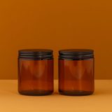 Amber Jar 250ml - Pack of 2, 6, or 12