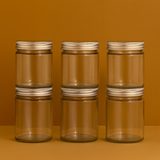 Clear Jar 100 ml - Pack of 2, 6, or 12 Jars