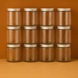 Clear Jar 250ml - Pack of 2, 6, or 12 Jars