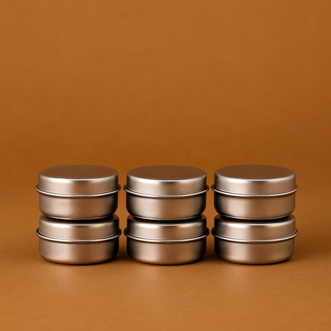 Mini Tin Jar 40ml - Pack of 2, 6, or 12 Jars