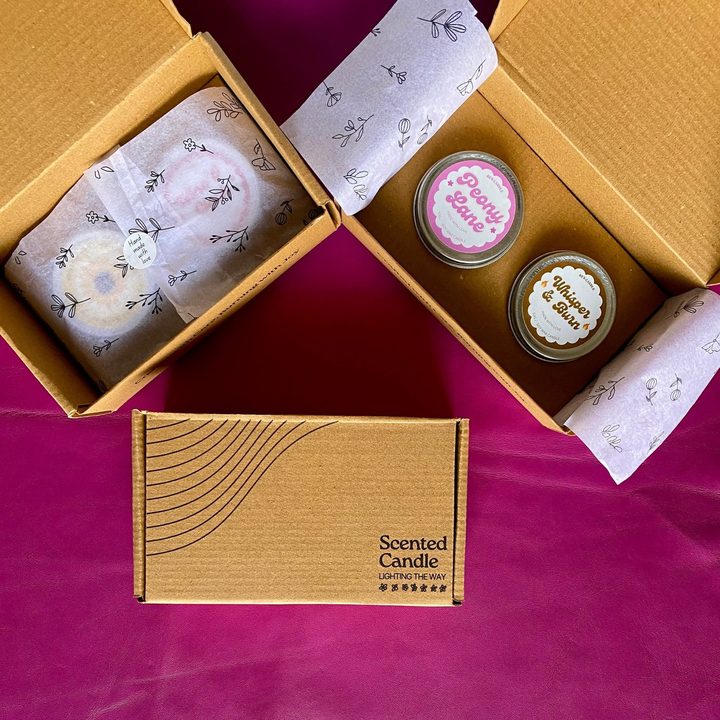 Tin Candle Gift Box