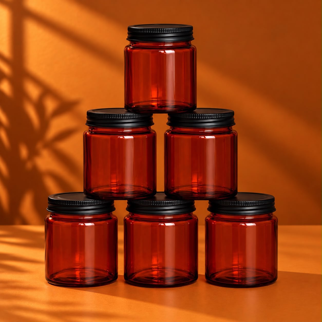 Amber jars